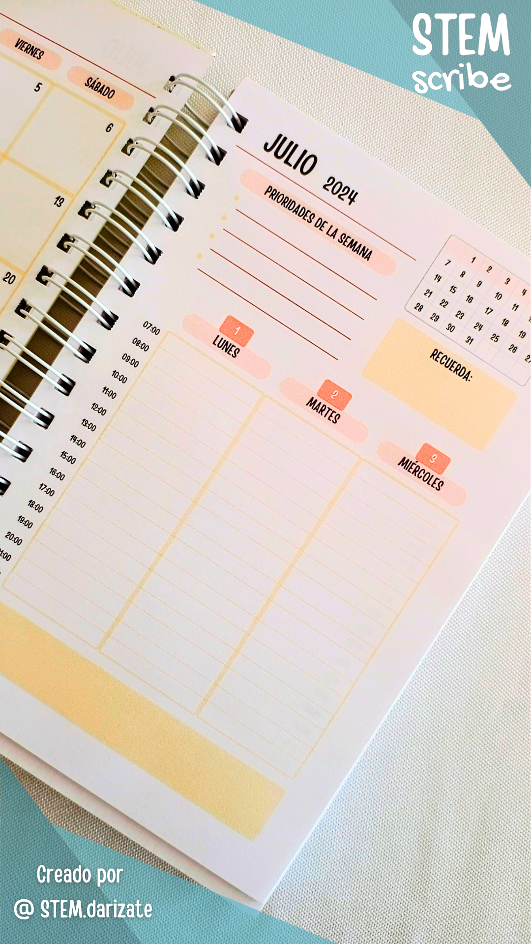 Protoboard | Cuaderno-agenda